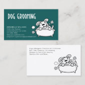 Hunde-Grooming-Services-Visitenkarte Visitenkarte (Vorne/Hinten)