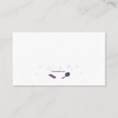 Hunde-Grooming-Visitenkarte Visitenkarte (Rückseite)