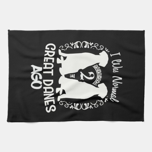 Hunde - Große Dänen Geschirrtuch (Horizontal)