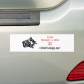 Hunde growly retten autoaufkleber (Auf Auto)