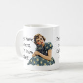 Hunde haben Besitzer Katzen haben Mitarbeiter Kaffeetasse (Vorderseite Links)