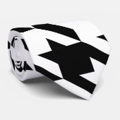 Hunde, Hahnentrittmuster Krawatte (Gerollt)