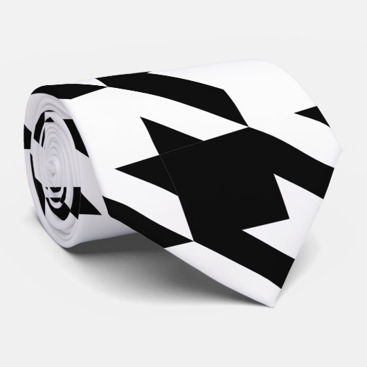 Hunde, Hahnentrittmuster Krawatte (Gerollt)