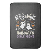 Hunde Halloween Boo Crew Badematte (Vorderseite Vertikal)