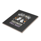 Hunde Halloween Boo Crew Fliese (Seite)