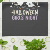 Hunde Halloween Boo Crew Geschirrtuch (Gefaltet)
