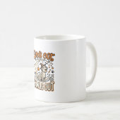 Hunde-Halloween-Heul-Party Kaffeetasse (VorderseiteRechts)