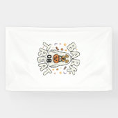 Hunde-Halloween-Leckerei-Trupp Banner (Horizontal)