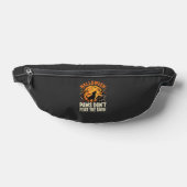 Hunde Halloween Mond Pfoten Bauchtasche (Ablage )