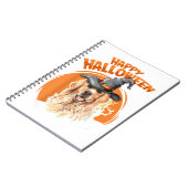Hunde Halloween Notizblock (Linke Seite)