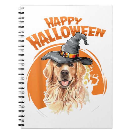 Hunde Halloween Notizblock (Vorderseite)
