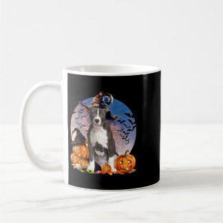Hunde Halloween Pitbull Jack O Lantern Kürbis Kaffeetasse