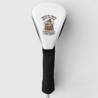 Hunde Halloween Süßigkeiten Nacht Golf Headcover