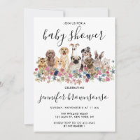 Hunde Haustiere Familienfeier Kinderdusche