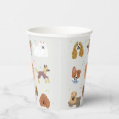 Hunde Haustiere Kinder Pappbecher (Rechts)