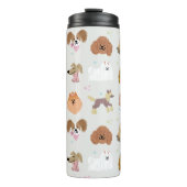 Hunde Haustiere Kinder Thermosbecher (Vorderseite)