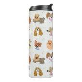 Hunde Haustiere Kinder Thermosbecher (Nach links gedreht)