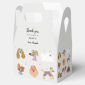 Hunde Haustiere Kindergeburtstag Party Geschenkschachtel (Geöffnet)