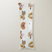 Hunde Haustiere Kinderzimmer Seitenschläferkissen (Vorderseite Vertikal)