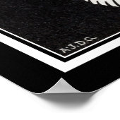 "Hunde Head" ca. 1920 von Julie de Graag Poster (Ecke)