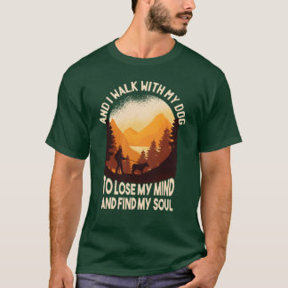 Hunde Heimtiere WaldWalk dogmoms dogdad lustig für T-Shirt