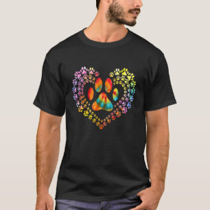 Hunde Herzschlag Liebe Möpse Frauen Mädchen Hund 3 T-Shirt
