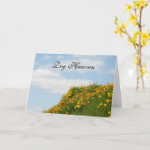 Hunde Himmelssympathie Karten Entschuldigen Sie fü (Gelbe Blume)