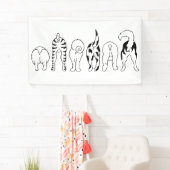 Hunde-Hintern Banner (Insitu)