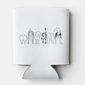 Hunde-Hintern Dosenkühler (Rückseite)