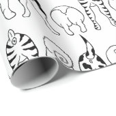Hunde-Hintern-Muster Geschenkpapier (Rolleneckpunkt)