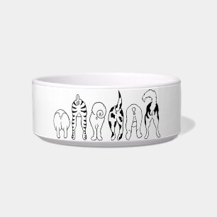 Hunde-Hintern Napf