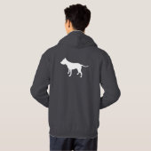 Hunde Hoodie (Schwarz voll)