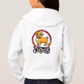 Hunde Hoodie (Rückseite)