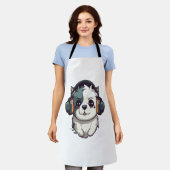 Hunde hören Musik Schürze (Getragen)