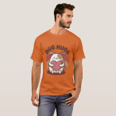 Hunde Hugs Retro Vintag T-Shirt (Vorne ganz)