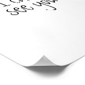 Hunde Humor-Poster mit Text Poster (Ecke)