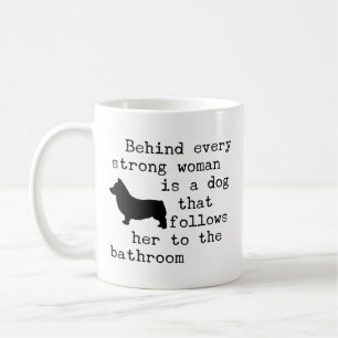 Hunde Humor Zitat - Corgi Kaffeetasse