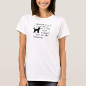 Hunde Humor Zitat - Labradoodle T-Shirt (Vorderseite)
