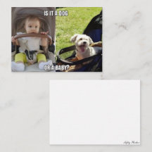 Hunde Hunde Hunde Baby Meme Joke Flat Note Card