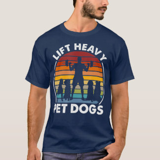 Hunde Hunde Hunde Hunde Helle Fitness Gewichtszuna T-Shirt