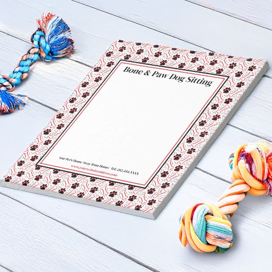 Hunde Hunde Sitter Hund Groomer Notizblock