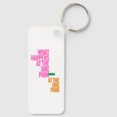 Hunde Hunde Welpen Liebe lustig Schlüsselanhänger (Rückseite)