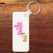 Hunde Hunde Welpen Liebe lustig Schlüsselanhänger (Rückseite)