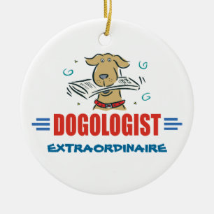 Hunde I Liebe Keramikornament