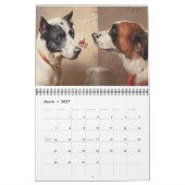 Hunde im 19. Jahrhundert Kalender (Mär 2027)