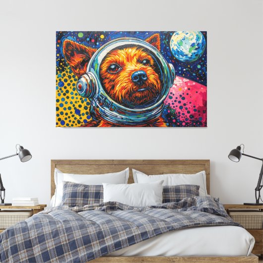 HUNDE IM ALL-16 LEINWANDDRUCK (Insitu (Schlafzimmer))