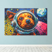 HUNDE IM ALL-16 LEINWANDDRUCK (Insitu (Holzboden))