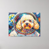 HUNDE IM ALL-POODLE 20 LEINWANDDRUCK (Vorderseite)