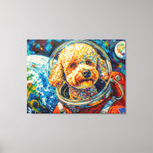 HUNDE IM ALL-POODLE 3 LEINWANDDRUCK (Vorderseite)
