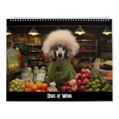 Hunde im Arbeitskalender Kalender (Titelbild)
